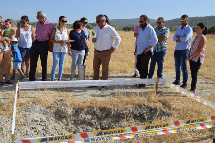 El Ayuntamiento de Pedrera inicia la construcción de los depósitos de agua 