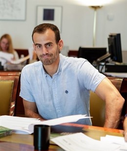 Miguel Ángel Bustamante, diputado de IU en el Congreso