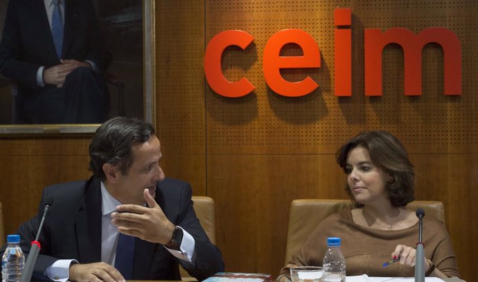 Reunión de CEIM con la vicepresidenta Sáenz de Santamaría