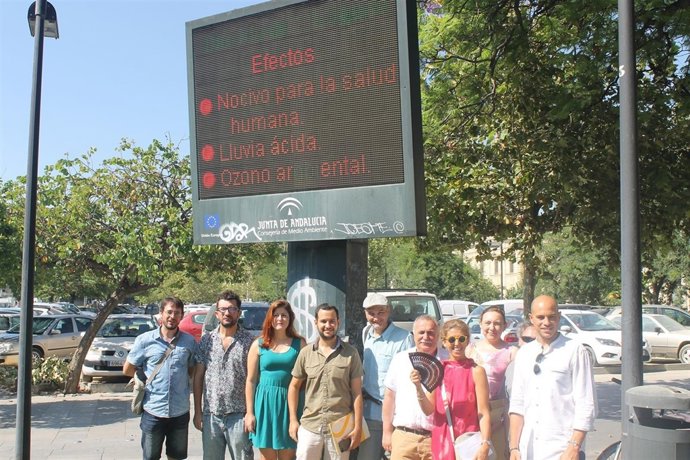 Imagen de la presentación del manifiesto.