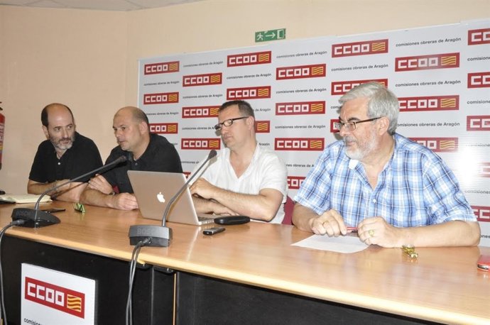 CCOO prepara una demanda contra el Gobierno de Aragón.
