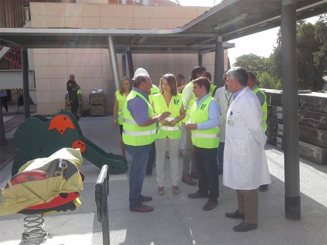 Visita a las obras del 'Jardín de los Sueños'