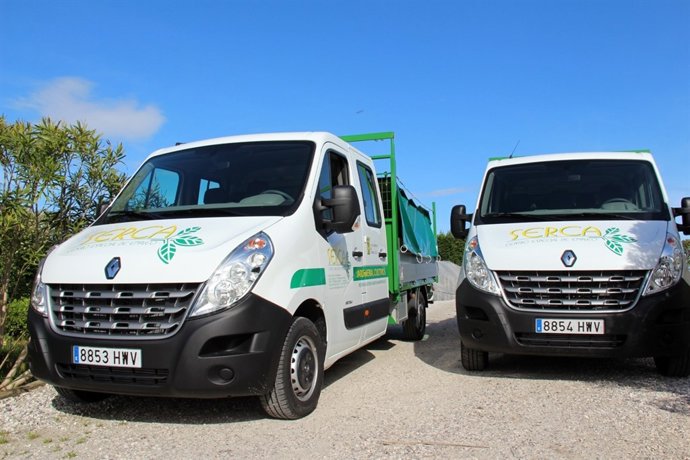 Nuevas furgonetas del SERCA
