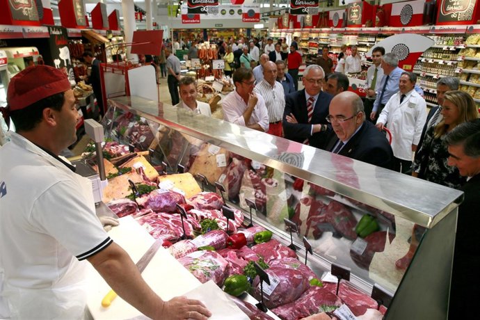 Inauguración de la muestra de productos de Cantabria