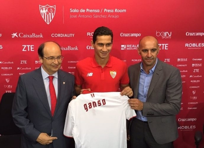 Ganso se presenta como nuevo jugador del Sevilla F.C.