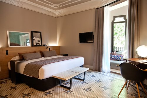 Habitación del Hotel Alexandra Barcelona