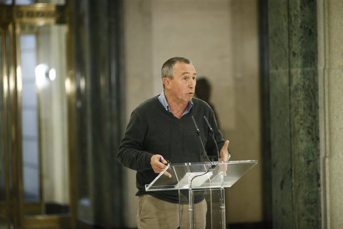 Joan Baldoví, de Compromís, en el Congreso