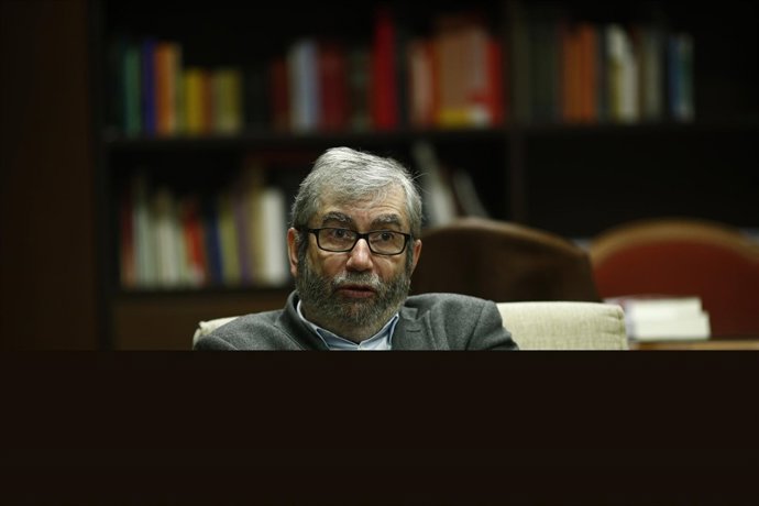 Antonio Muñoz Molina durante su entrevista con Europa Press