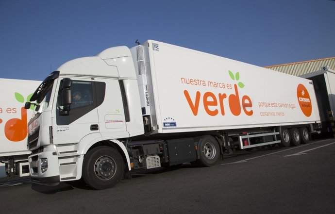 Nuevos camiones de Consum