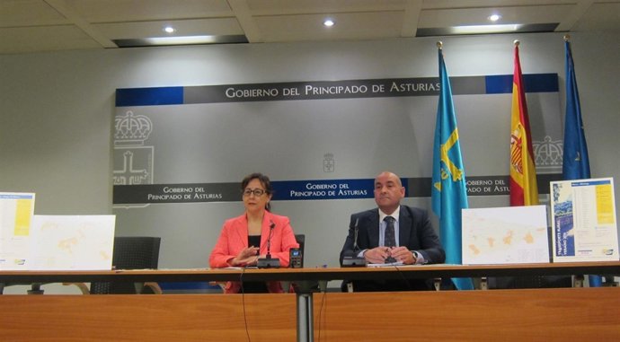 Belén Fernández González y Carlos González. 