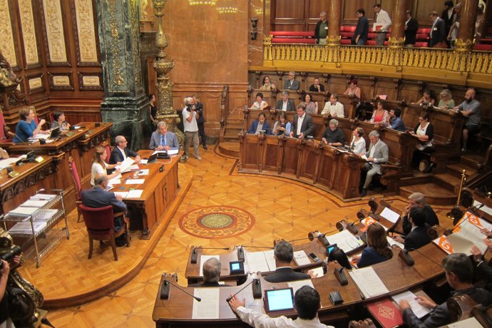 Pleno del Ayuntamiento de Barcelona