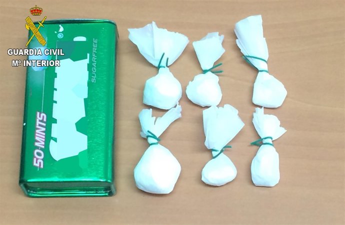 Envoltorios de cocaína