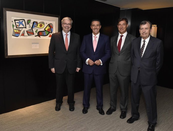 Jordi Cornet, Juan Antonio Alcaraz, Antonio Cayuela y Juan Carlos Álvarez