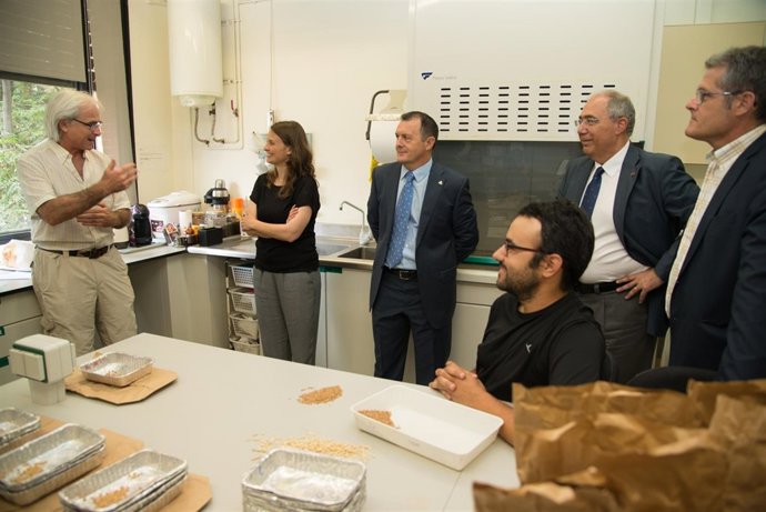 La consellera de Agricultura, Meritxell Serret, visita la UdL