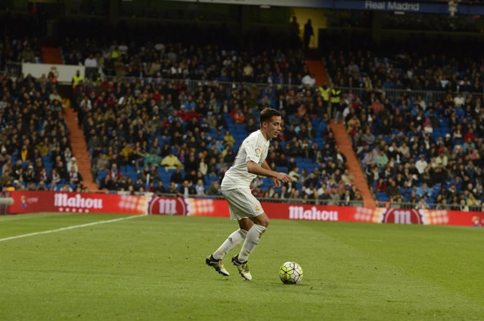 Lucas Vazquez en el Real Madrid - Villareal          