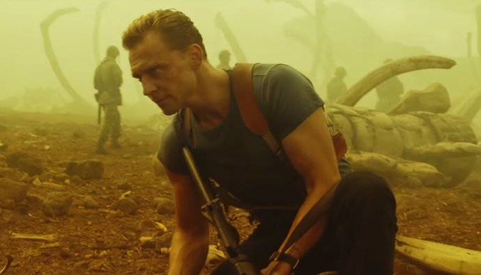 Tom Hiddleston en Kong: Skull Island