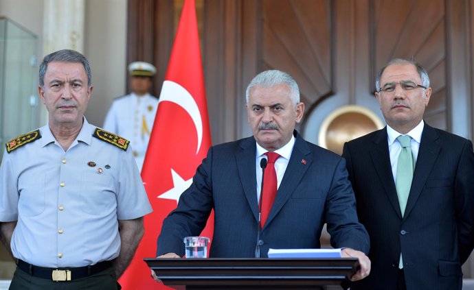 El primer ministro turco, Binali Yildirim