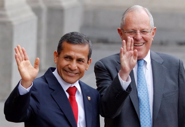 Pedro Pablo Kuczynski y Ollanta Humala