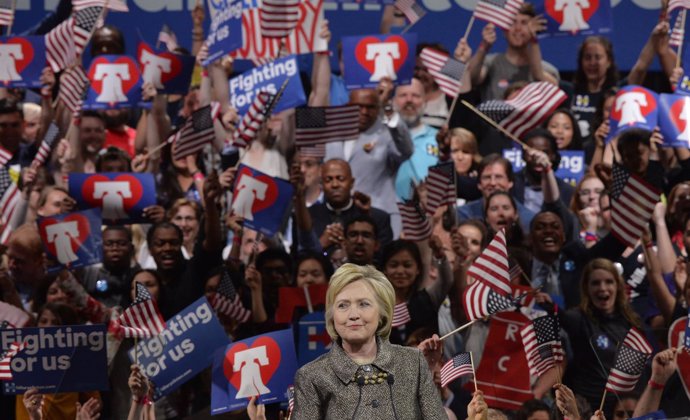 Hillary Clinton, aspirante demócrata a la Presidencia de Estados Unidos