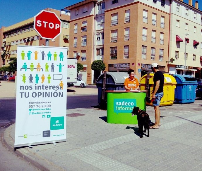 Campaña informativa de Sadeco en Córdoba