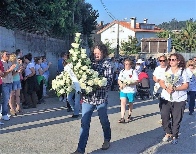Ofrenda floral en Angrois 24 de julio de 2016