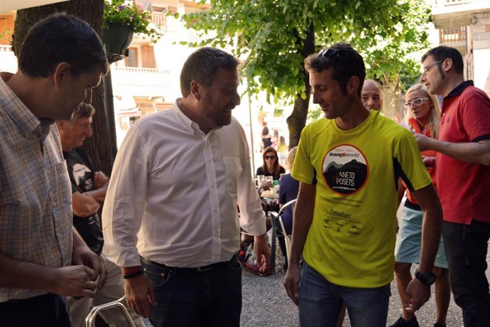 Soro en la Gran Trail Aneto Posets.