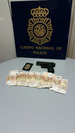 Imagen de las pertenencias robadas.