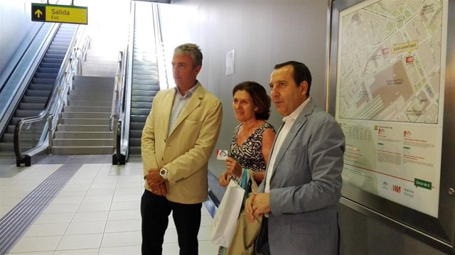 Jose Luis Ruiz Espejo, en el metro