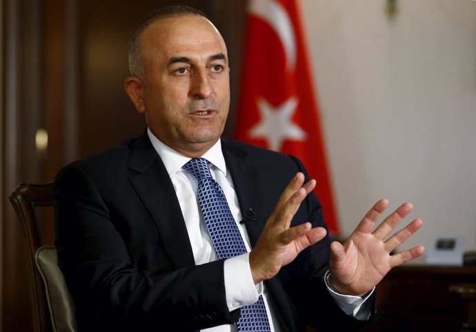 El ministro de Asuntos Exteriores turco, Mevlut Cavusoglu
