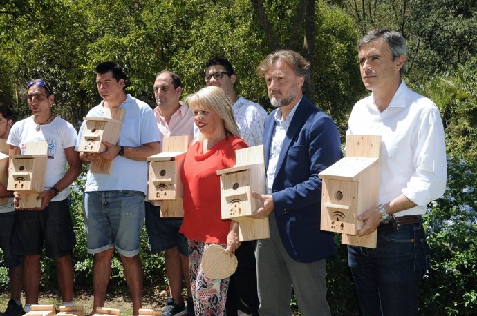 La Junta coloca cajas nido en Jerez