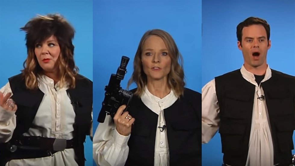 MELISSA Mccarthy, JODIE FOSTER Y BILL HADER