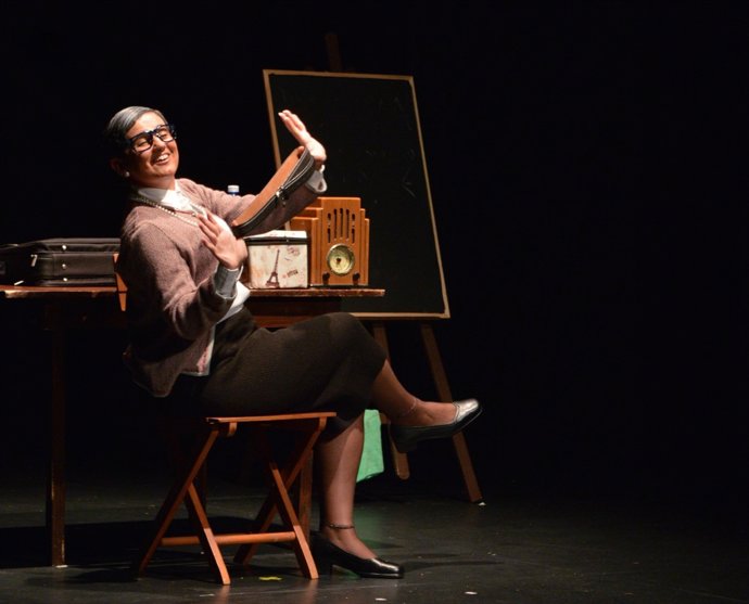 Escena de la profesora Rosalba