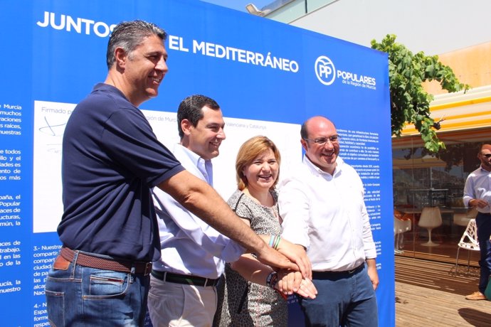 Prensa PP Regional. (NP) Pedro Antonio Sánchez Sobre Acto Cartagena Fotos