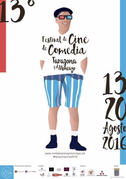 Cartel anunciador del Festival de Cine de Comedia de Tarazona