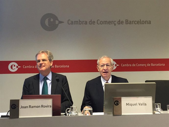 Joan Ramon Rovira y Miquel Valls (Cámara de Barcelona)