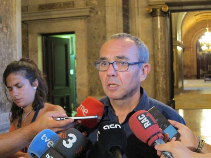 El portavoz de SíQueEsPot, Joan Coscubiela