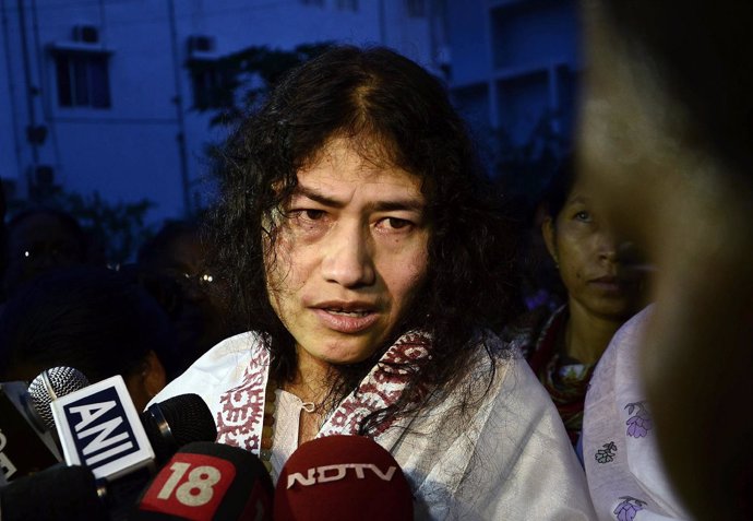 La activista india Irom Sharmila 