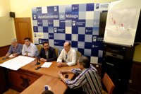 Memoria.- CORR.- El Ayuntamiento de Málaga cierra el parque para perros de San Rafael situado sobre una fosa