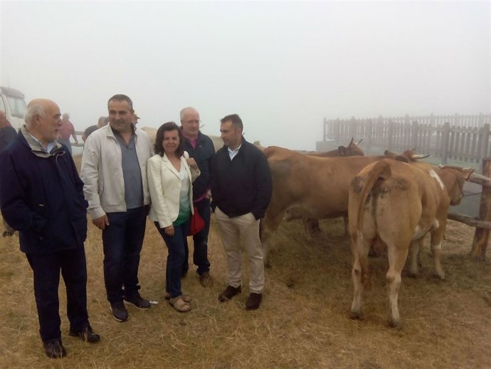 María Jesús Álvarez en Villanueva de Oscos