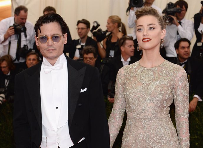 Johnny Depp y Amber Heard/ Getty