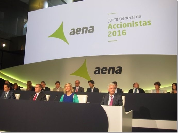 Junta de accionistas de Aena 2016