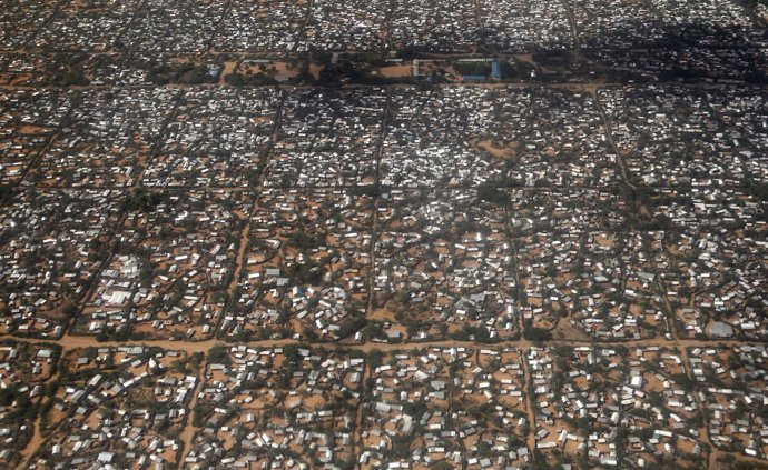 Campamento de refugiados de Dadaab, en Kenia