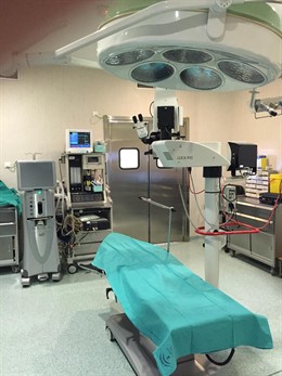 Quirófano del Hospital de Corta Estancia Quirúrgica de Pozoblanco