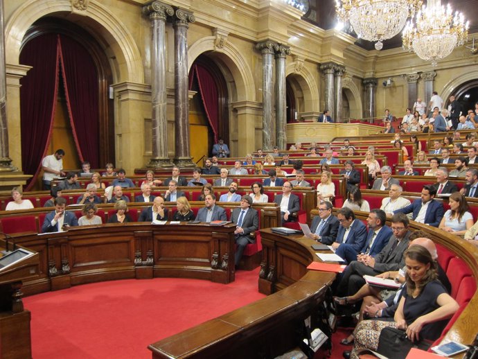 Pleno del Parlament