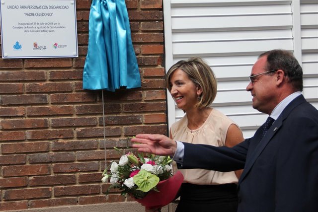 García durante la inaugura la nueva Unidad de San Juan de Dios