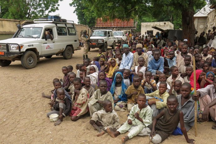 Desplazados en el estado de Borno (Nigeria)