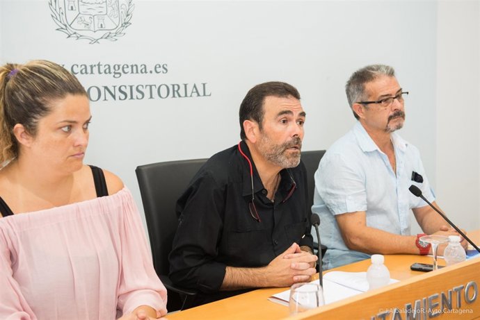 El alcalde de Cartagena, José López, en rueda de prensa