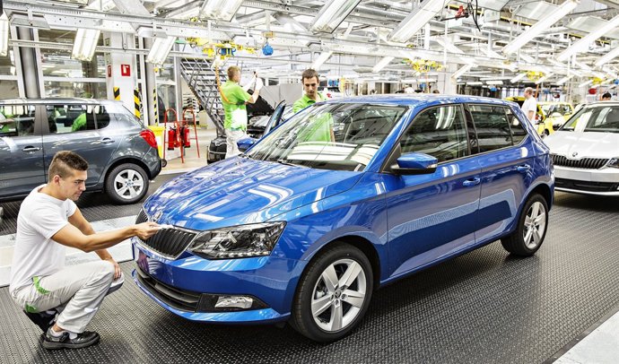 Producción del nuevo Skoda Fabia