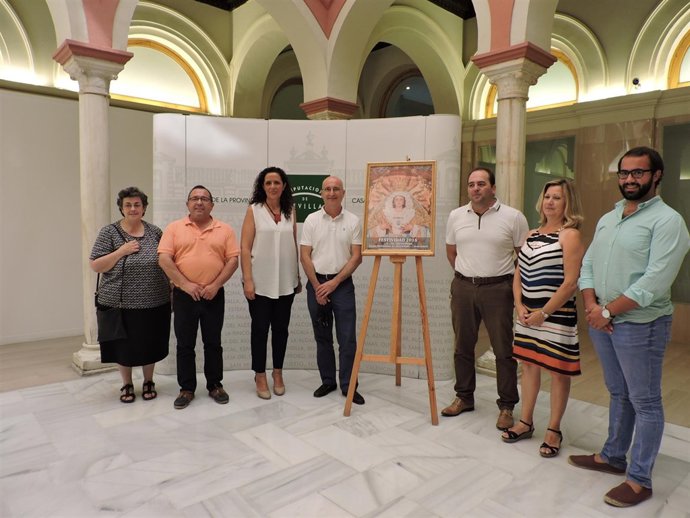 Imagen de la presentación del cartel de las fiestas de Albaida.