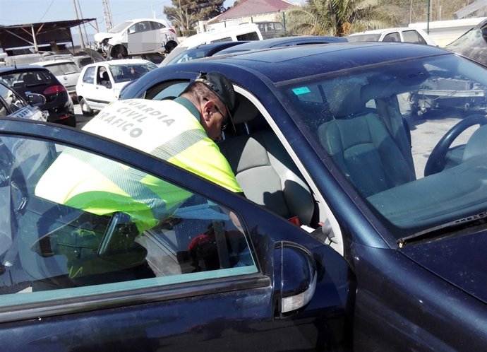 Vehículo del conductor que iba en sentido contrario